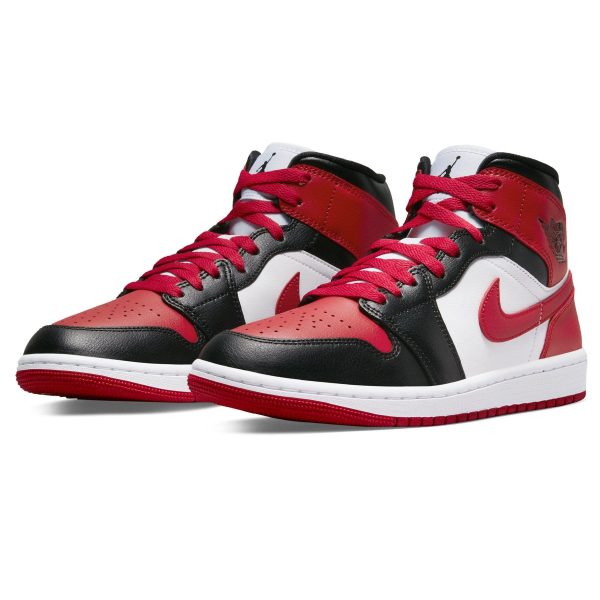 Jordan 1, Air Jordan 1 Mid Wmns 'Alternate Bred Toe'