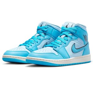 Jordan 1, Air Jordan 1 Mid Wmns 'Ice Blue'