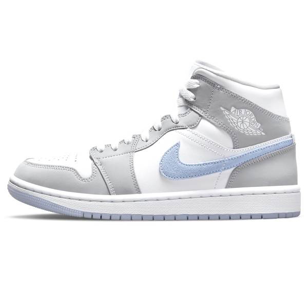 Jordan 1, Air Jordan 1 Mid Wmns 'White Wolf Grey'