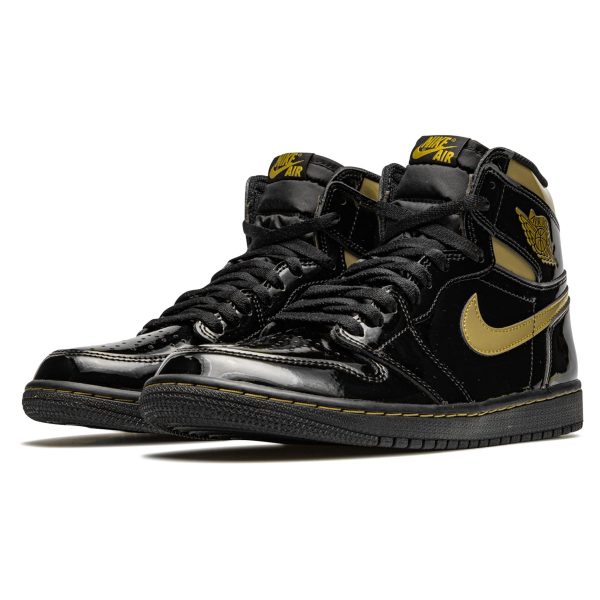 Jordan 1, Air Jordan 1 Retro High OG 'Black Metallic Gold'