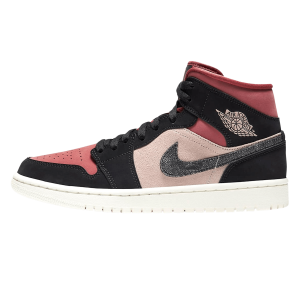 Jordan 1, Air Jordan 1 Wmns Mid 'Burgundy Dusty Pink'