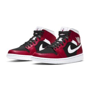 Jordan 1, Air Jordan 1 Wmns Mid 'Gym Red Black'