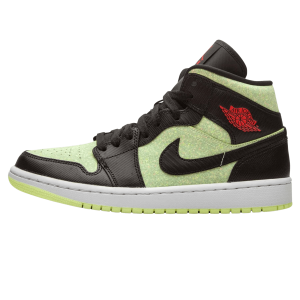 Jordan 1, Air Jordan 1 Wmns Mid SE 'Black Barely Volt'