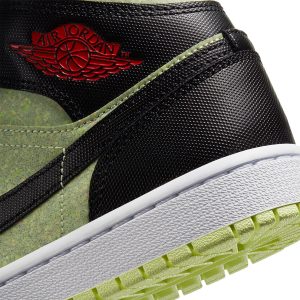 Jordan 1, Air Jordan 1 Wmns Mid SE 'Black Barely Volt'