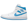 Jordan 1, Air Jordan 1 Wmns Mid 'UNC' White Carolina Blue