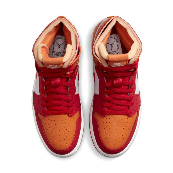 Jordan 1, Air Jordan 1 Zoom Air Comfort Wmns 'Fire Red Hot Curry'