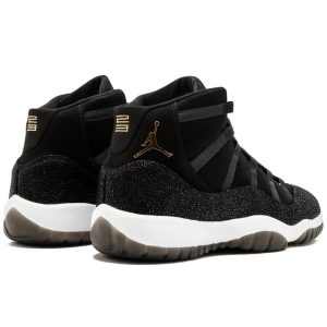 Jordan 11, Air Jordan 11 HC Heiress GG Black-Metallic Gold