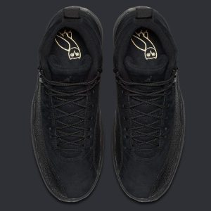 Jordan 12, Air Jordan 12 Retro OVO Black-Metallic Gold