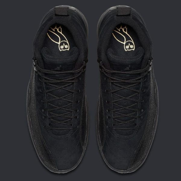 Jordan 12, Air Jordan 12 Retro OVO Black-Metallic Gold