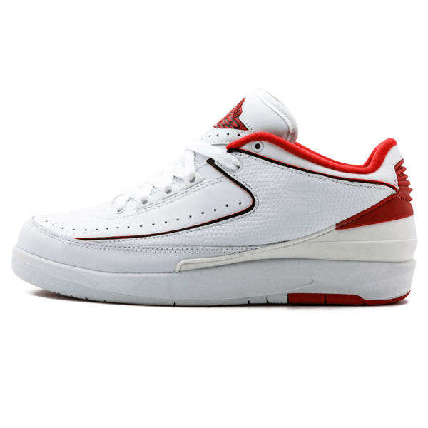 Jordan 2, Air Jordan 2 Retro Low 'White Varsity Red'