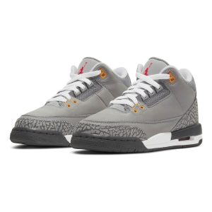 Jordan 3, Air Jordan 3 Retro GS 'Cool Grey' 2021