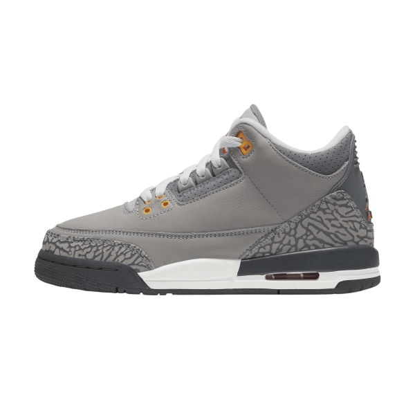 Jordan 3, Air Jordan 3 Retro GS 'Cool Grey' 2021