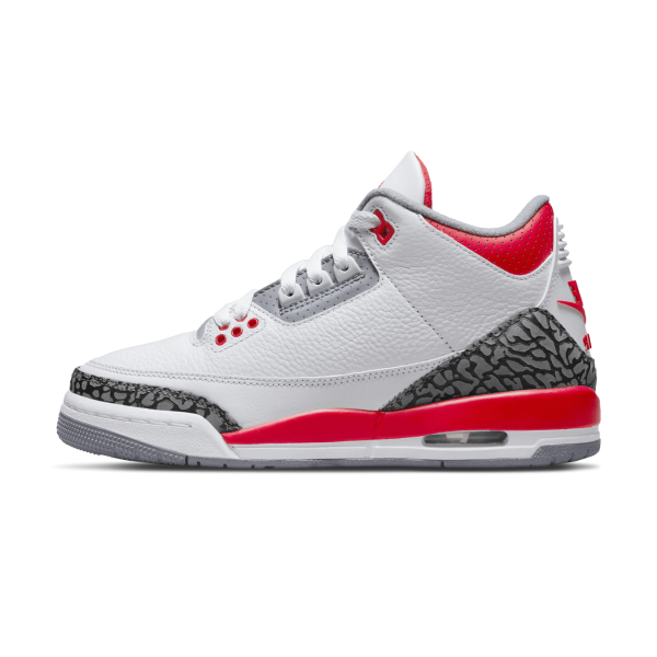 Jordan 3, Air Jordan 3 Retro GS 'Fire Red' 2022