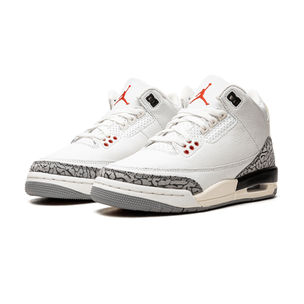 Jordan 3, Air Jordan 3 Retro GS 'White Cement Reimagined'