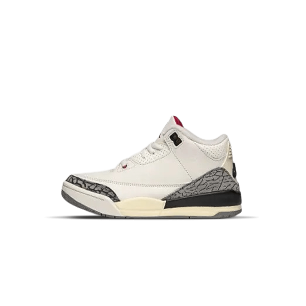 Jordan 3, Air Jordan 3 Retro PS 'White Cement Reimagined'