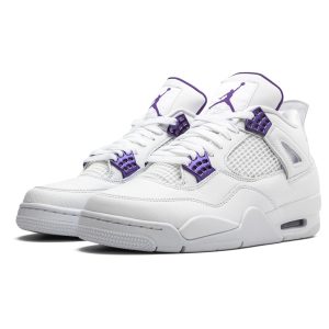 Jordan 4, Air Jordan 4 Retro 'Purple Metallic'