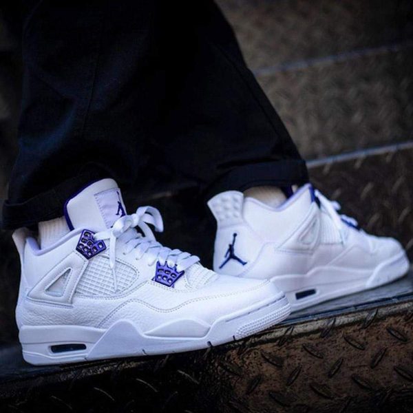 Jordan 4, Air Jordan 4 Retro 'Purple Metallic'