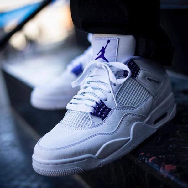 Jordan 4, Air Jordan 4 Retro 'Purple Metallic'