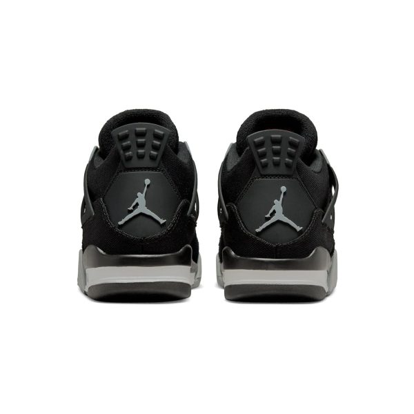 Jordan 4, Air Jordan 4 Retro SE GS 'Black Canvas'