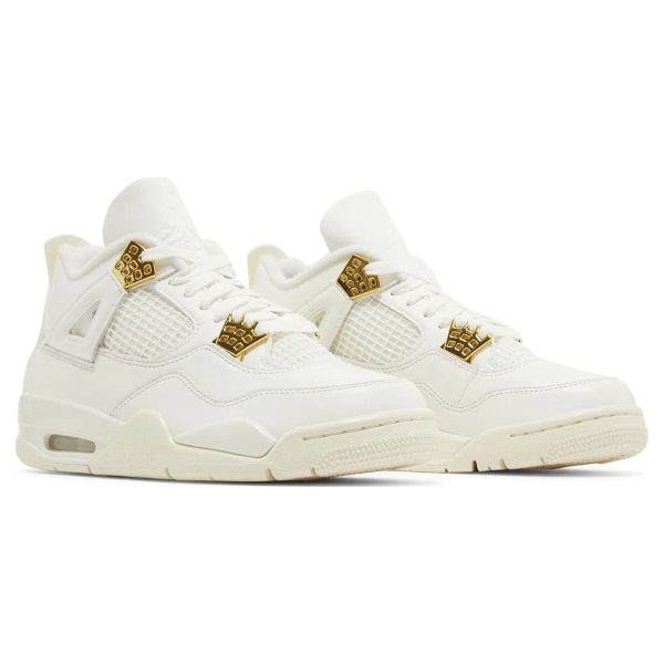 Jordan 4, Air Jordan 4 Retro Wmns 'Metallic Gold'