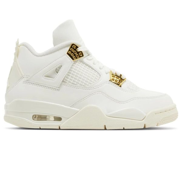 Jordan 4, Air Jordan 4 Retro Wmns 'Metallic Gold'