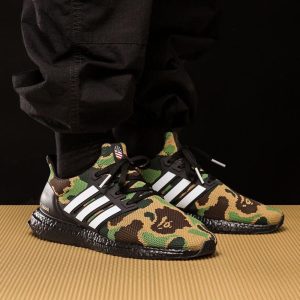 Adidas Ultra Boost, BAPE x adidas Ultra Boost Green Camo