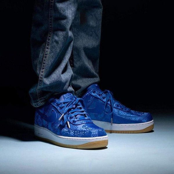 Nike Air Force 1, CLOT x Nike Air Force 1 PRM 'Royal Silk'