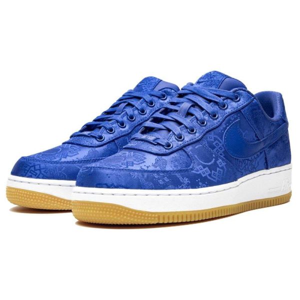 Nike Air Force 1, CLOT x Nike Air Force 1 PRM 'Royal Silk'