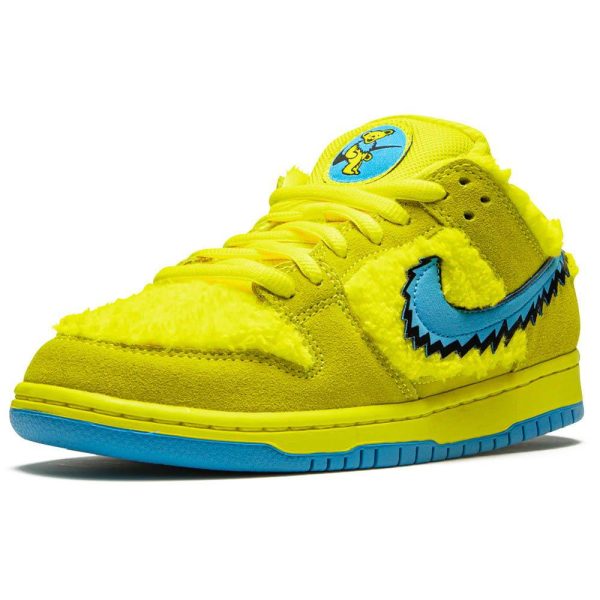 Nike SB Skate Shoes, Grateful Dead x Nike Dunk Low SB 'Yellow Bear'