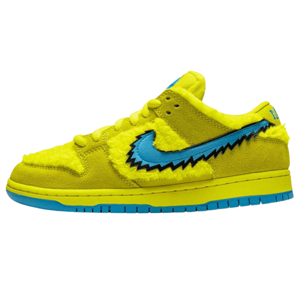 Nike SB Skate Shoes, Grateful Dead x Nike Dunk Low SB 'Yellow Bear'