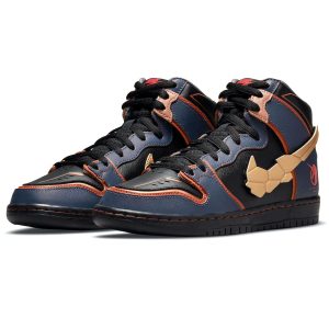 Nike SB Skate Shoes, Gundam x Nike Dunk High SB 'Project Unicorn - Banshee Norn'