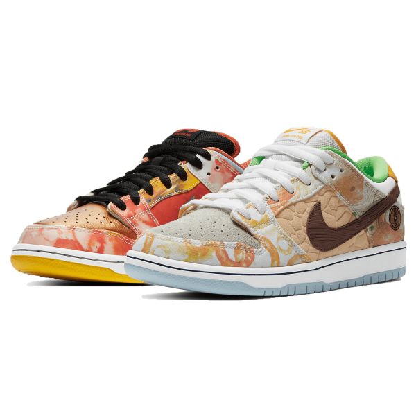 Nike Dunk Trainers, Nike SB Skate Shoes, Jason Deng x Nike Dunk Low Pro SB 'Street Hawker'