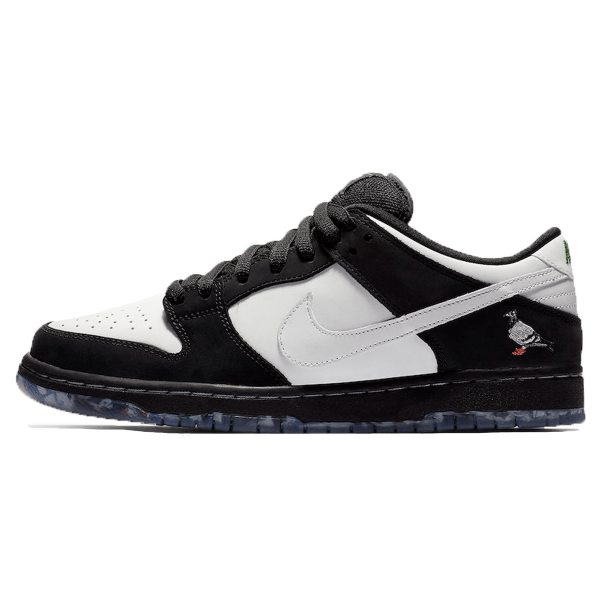 Nike Dunk Trainers, Nike SB Skate Shoes, Jeff Staple x Nike Dunk Low Pro SB 'Panda Pigeon'