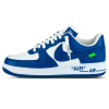 Nike Air Force 1, Louis Vuitton Nike Air Force 1 Low By Virgil Abloh White Royal