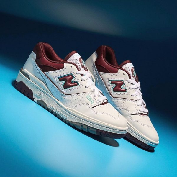 New Balance 550, New Balance 550 'Burgundy Turquoise'