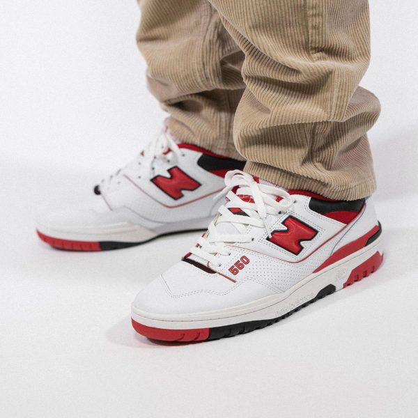 New Balance 550, New Balance 550 'White Team Red'