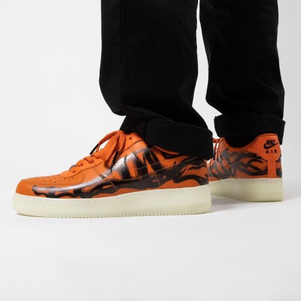 Nike Air Force 1, Nike Air Force 1 Low 'Orange Skeleton'