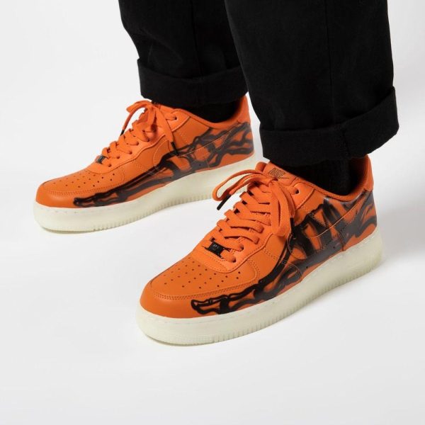 Nike Air Force 1, Nike Air Force 1 Low 'Orange Skeleton'