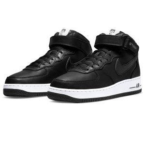 Nike Air Force 1, Nike Air Force 1 Mid Stussy 'Black White'