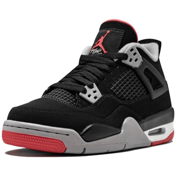 Jordan 4, Nike Air Jordan 4 Bred (GS)