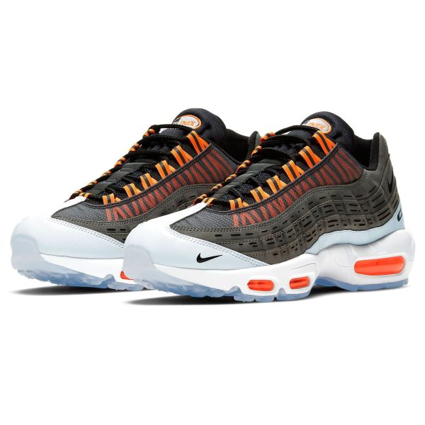 Nike Air Max, Nike Air Max 95, Nike Air Max 95 Kim Jones Black 'Total Orange'