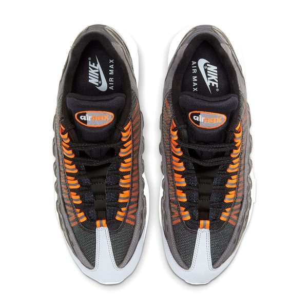 Nike Air Max, Nike Air Max 95, Nike Air Max 95 Kim Jones Black 'Total Orange'