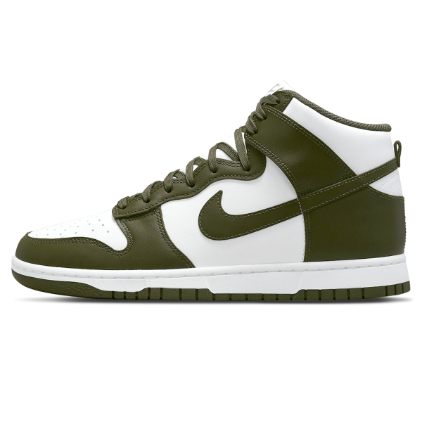 Nike Dunk Trainers, Nike Dunk High 'Cargo Khaki'