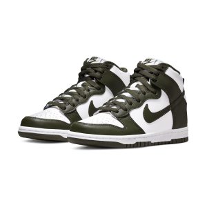 Nike Dunk Trainers, Nike Dunk High GS 'Cargo Khaki'