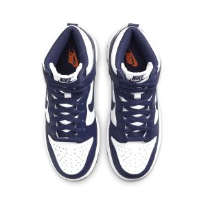 Nike Dunk Trainers, Nike Dunk High GS 'Midnight Navy'