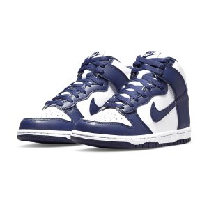 Nike Dunk Trainers, Nike Dunk High GS 'Midnight Navy'