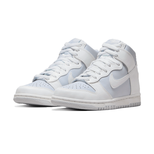 Nike Dunk Trainers, Nike Dunk High GS 'Summit White Football Grey'