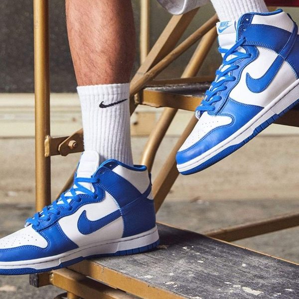 Nike Dunk Trainers, Nike Dunk High 'Kentucky' 2021