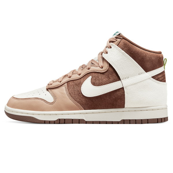 Nike Dunk Trainers, Nike Dunk High 'Light Chocolate'