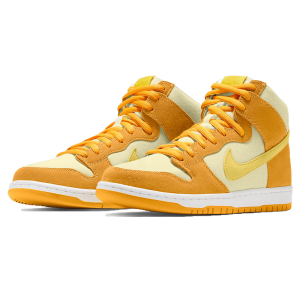 Nike Dunk Trainers, Nike SB Skate Shoes, Nike Dunk High Pro SB 'Fruity Pack - Pineapple'